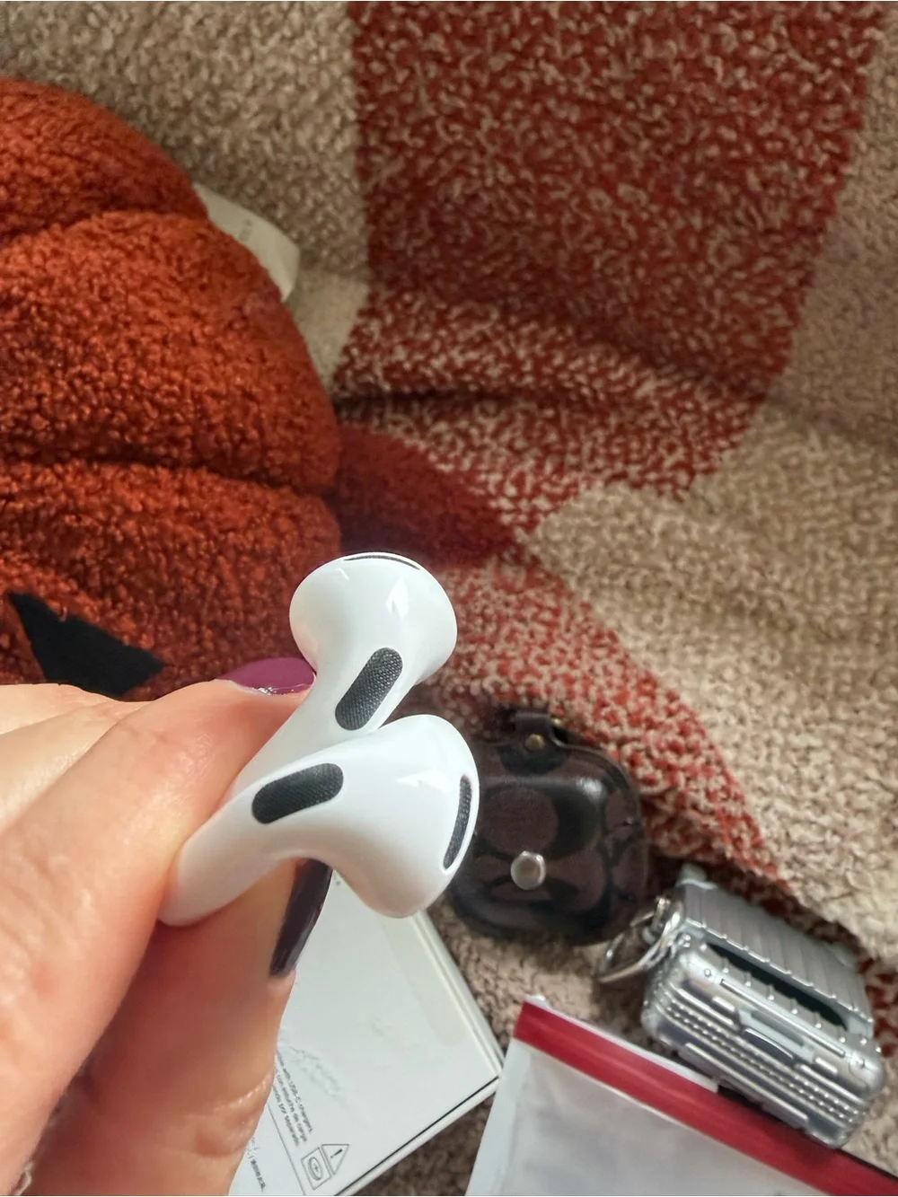 Apple AirPods 4 with two protective cases bundle